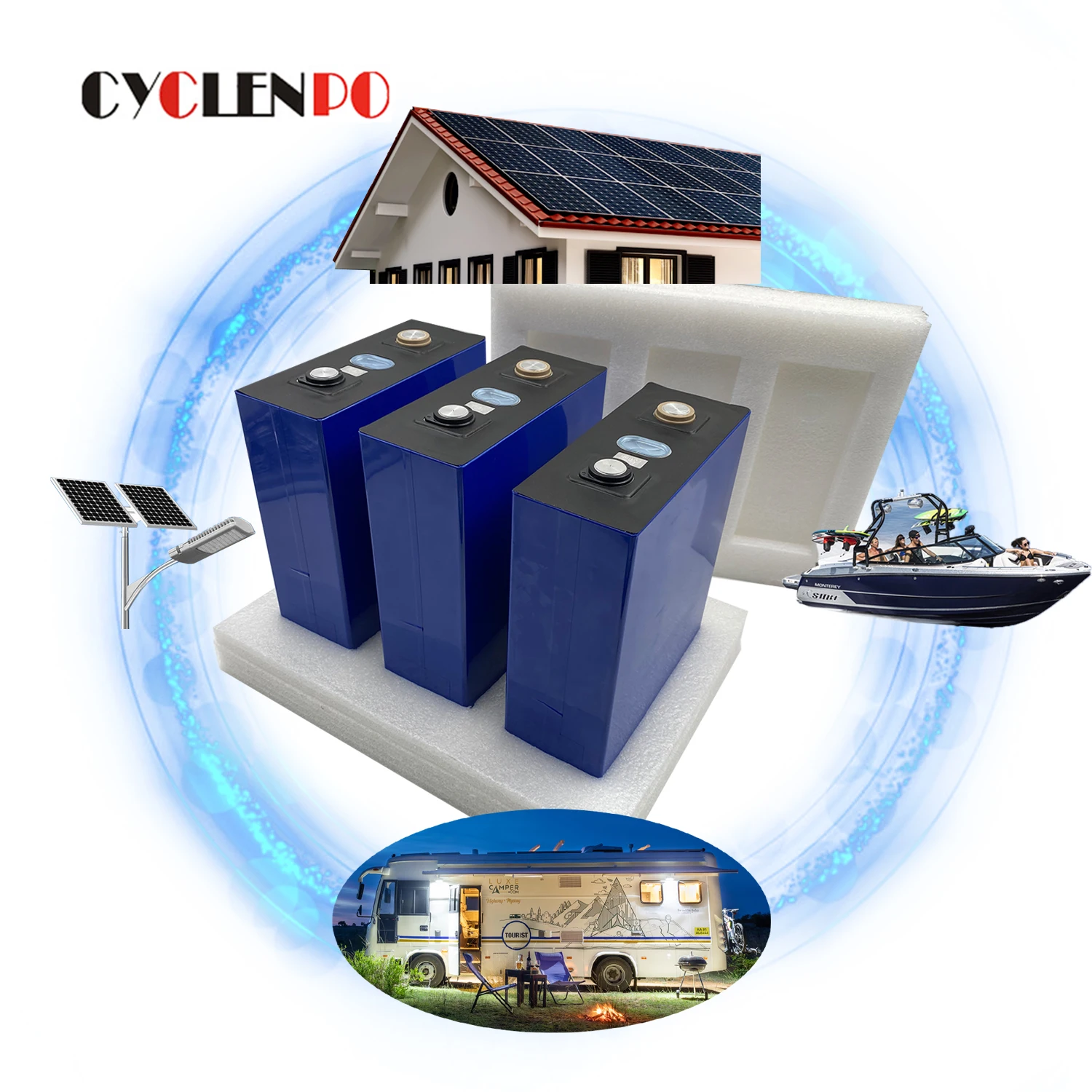 

Factory price lifepo4 battery 3.2v 280ah prismatic high quality lifepo4 3.2v battery pack for golf /caravan/boat