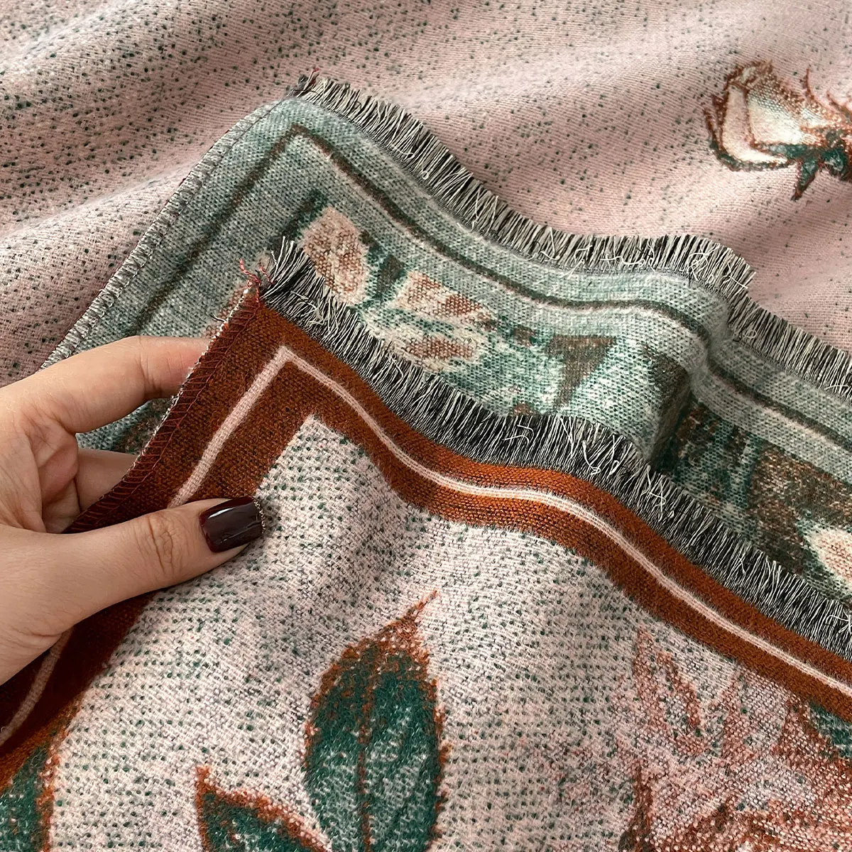 Women Winter Fashion Warm Imitation Cashmere Scarf Luxury Pashmina Blanket Thick Shawl Wrap Neckerchief Bufanda Echarpe Poncho