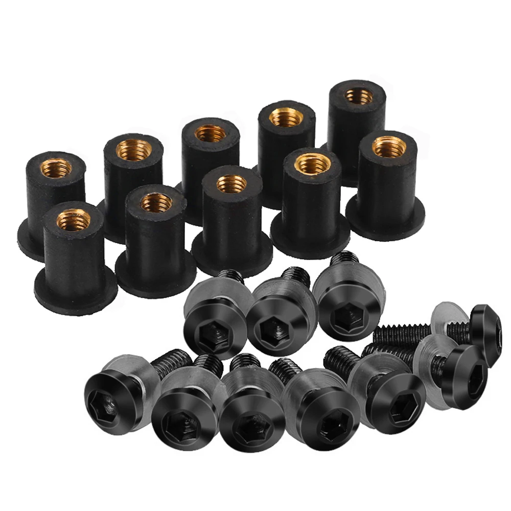 Windscreen Bolt Screw Kit 10 PCS For YAMAHA Tracer 900 gt tracer 7 700gt TRACER 9 GT MT07 MT09