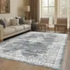 8x10 Area Rug,Rugs for Living Room,Washable Rug for Bedroom,Foldable Thin Rug,Rugs for Bathroom Entryway,Indoor Floor Rug 1