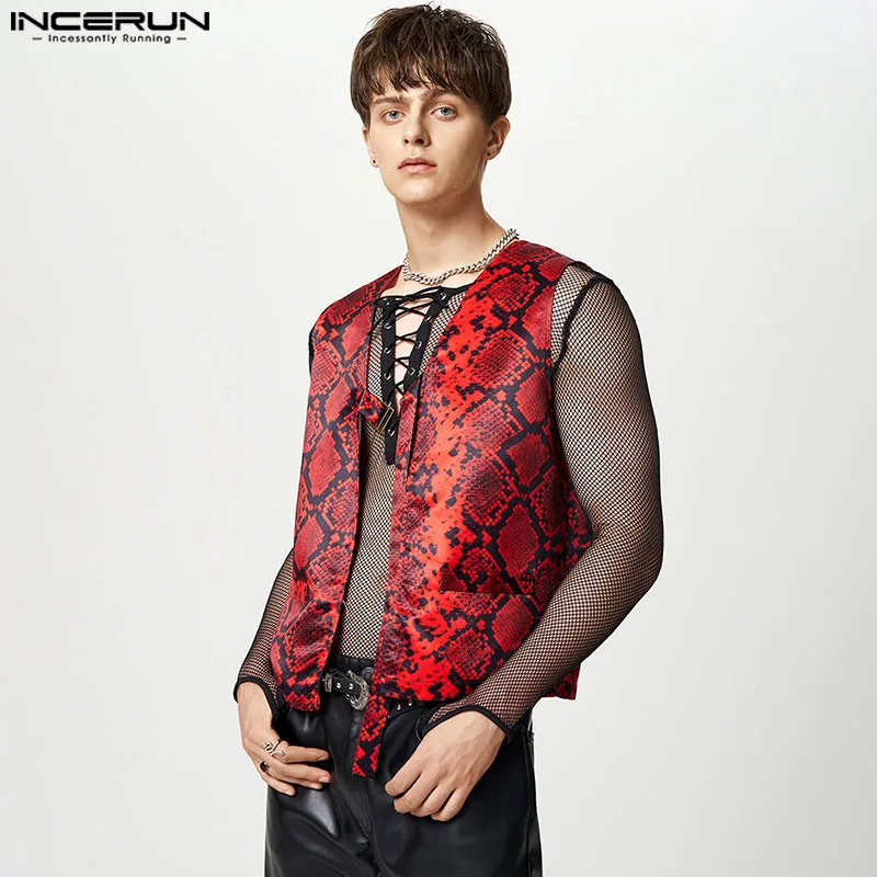INCERUN   μ V  ̽  μҸ м ĳ־  2022 Streetwear Personality  Hombre S-5XL