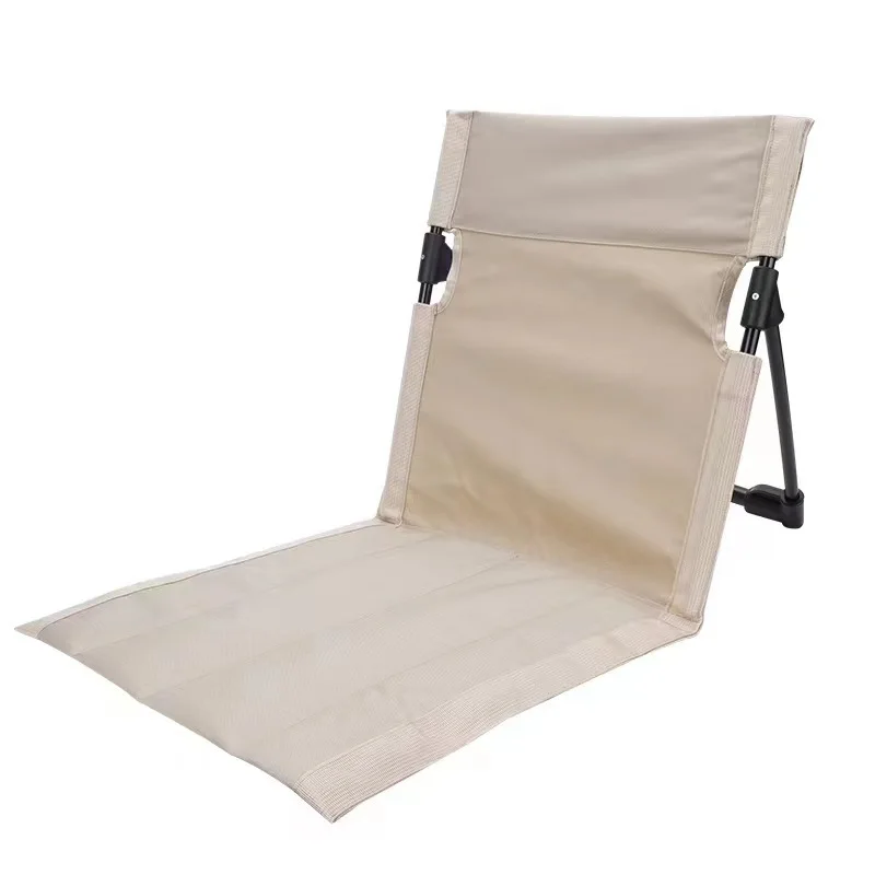Chaise pliante pêche avec dossier et coussin - Siège confort jardin et plage pour pêcheurs