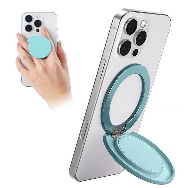Grippopso Magnetic 360° Rotating Phone Grip and Kickstand