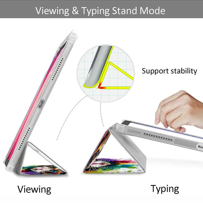 Premium Smart Tablet Case Cover for iPad Air and iPad Generations