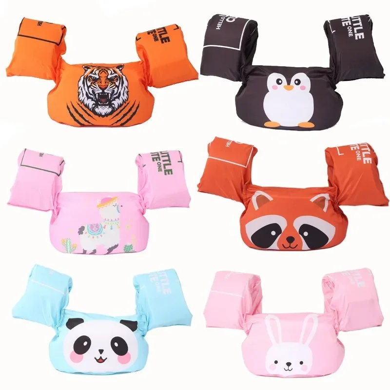 Baby Arm Ring Foam Cartoon Buoyancy Vest for Boys Girls Floating Kids Safety Children's Swimming Jackets Swimwear