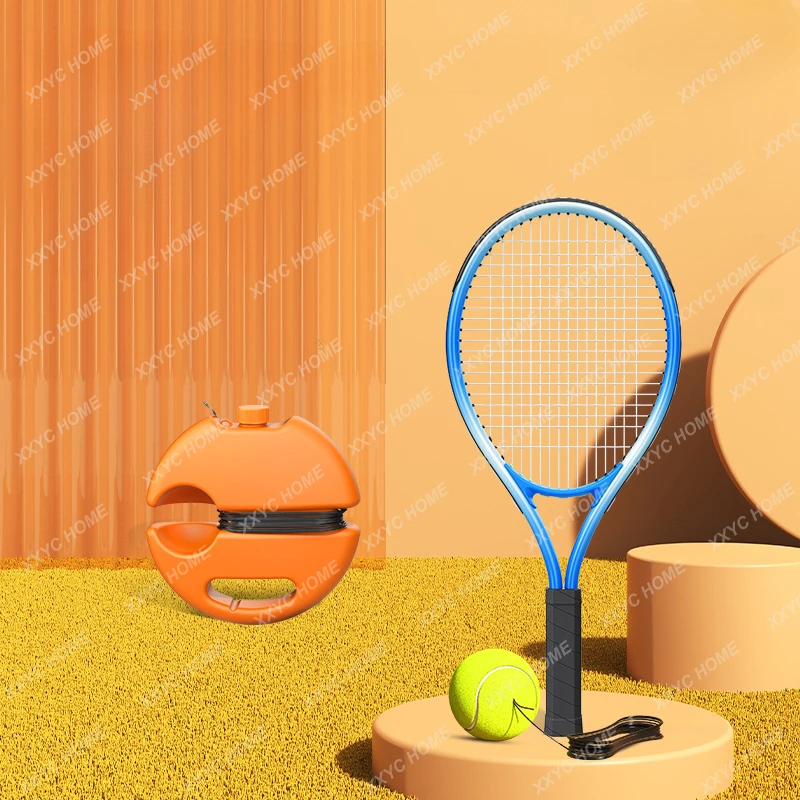 

Tennis Trainer Single Play with Line Rebound Self-Training Artifact