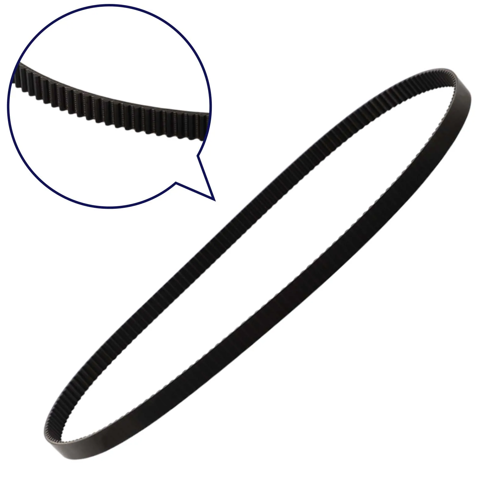 160-191 Teeth 480-573MM Multiple Sizes Bread Maker Belt Kitchen Replace Repair Parts Replacement Rubber
