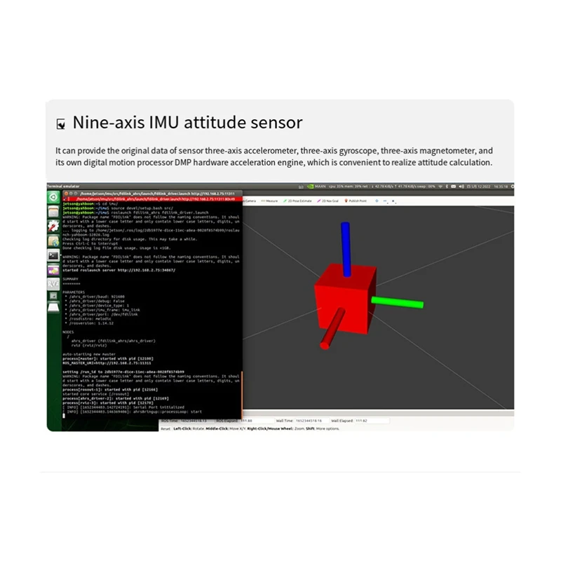 Scheda di controllo robot Ros Ros2 con Stm32f103rct6 Imu per robot Raspberry Pi Jetson - immagine 4