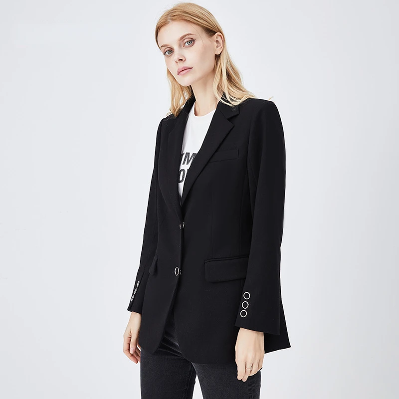 

New Small Suit 2023 Spring and Autumn New Counter High quality Professional Casual Long Sleeve Blazer women 2S2053