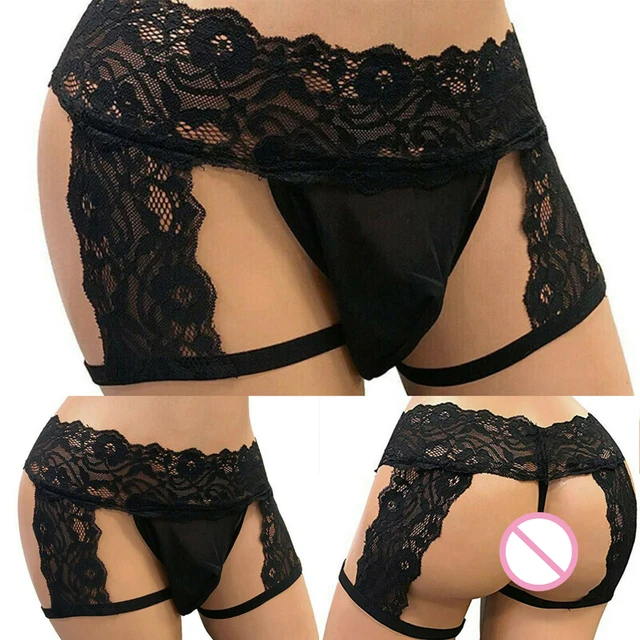 Sous-vêtement Sexy en Dentelle pour Homme – Élégance & Séduction – Image 6
