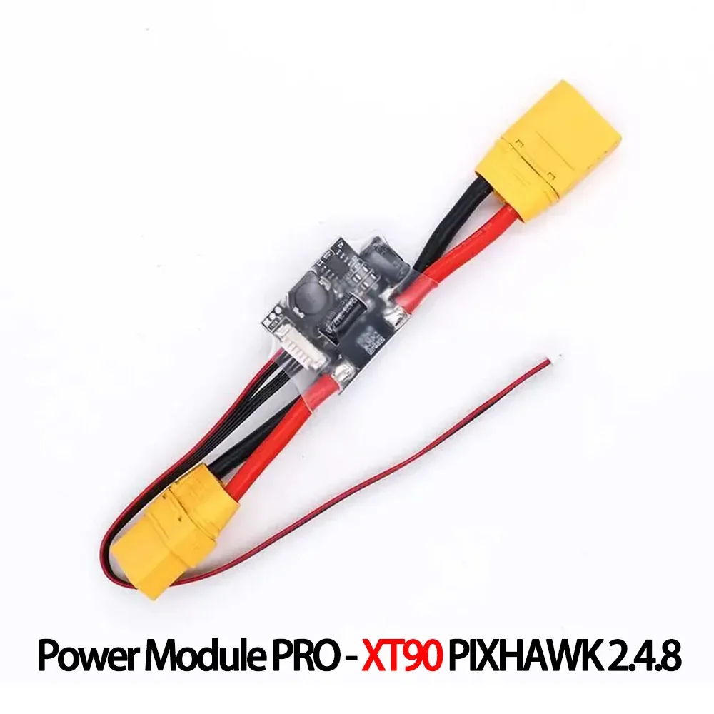 Enhanced Power Module PRO with 5.3V DC BEC & XT60/90 Connector for RC Drones, Supports 2S-12S