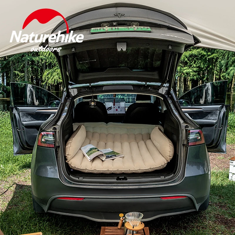 

Naturehike Portable Car Travel Inflatable Bed 1-2 Persons SUV/MPV Car Universal Rear Seat Sleeping Mat Camping PVC Air Bed
