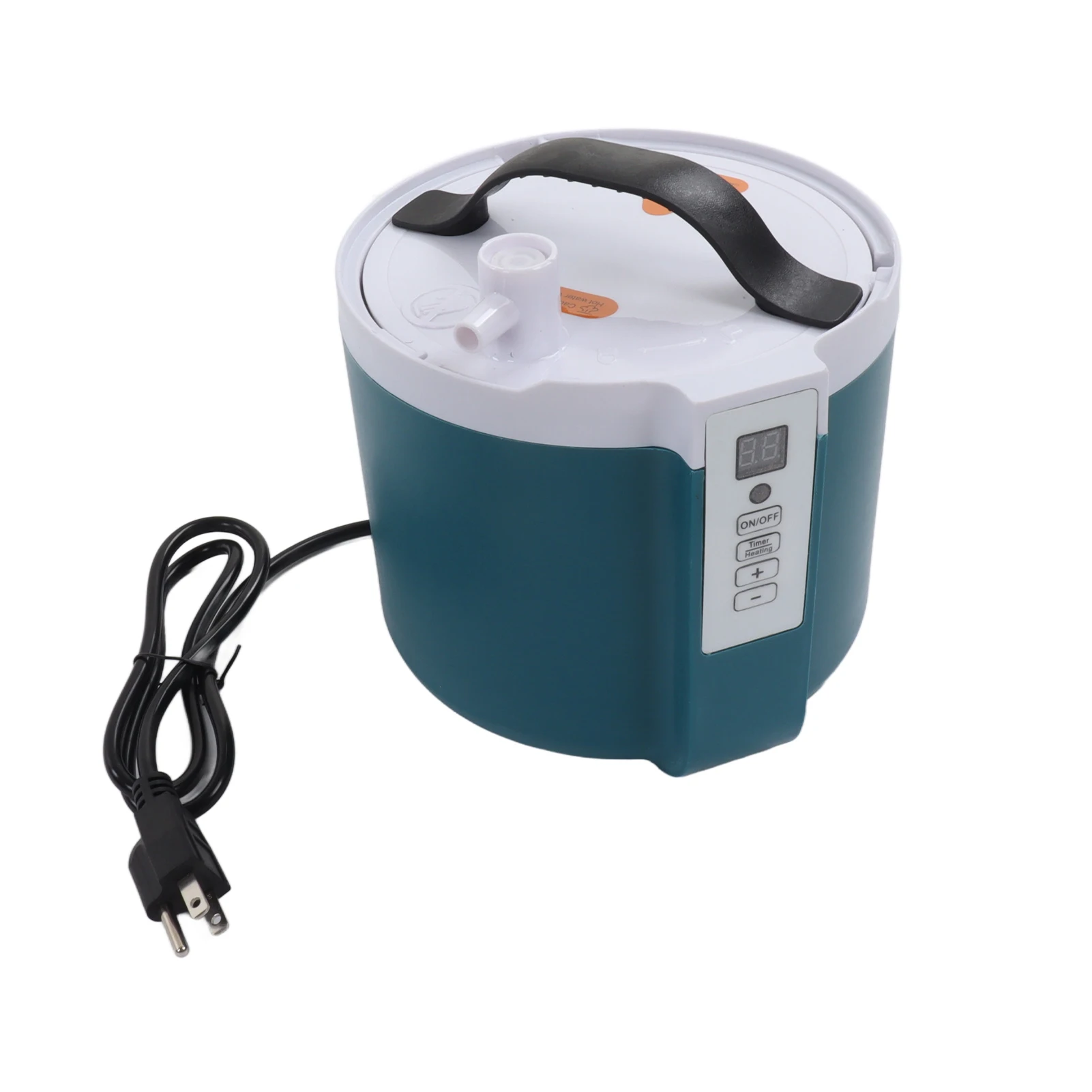 Portable Steam Sauna Tent Full Size Personal Steam Sauna Personal Home Spa with Remote Control Black with Blue Edge 4