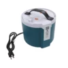 Portable Steam Sauna Tent Full Size Personal Steam Sauna Personal Home Spa with Remote Control Black with Blue Edge 4