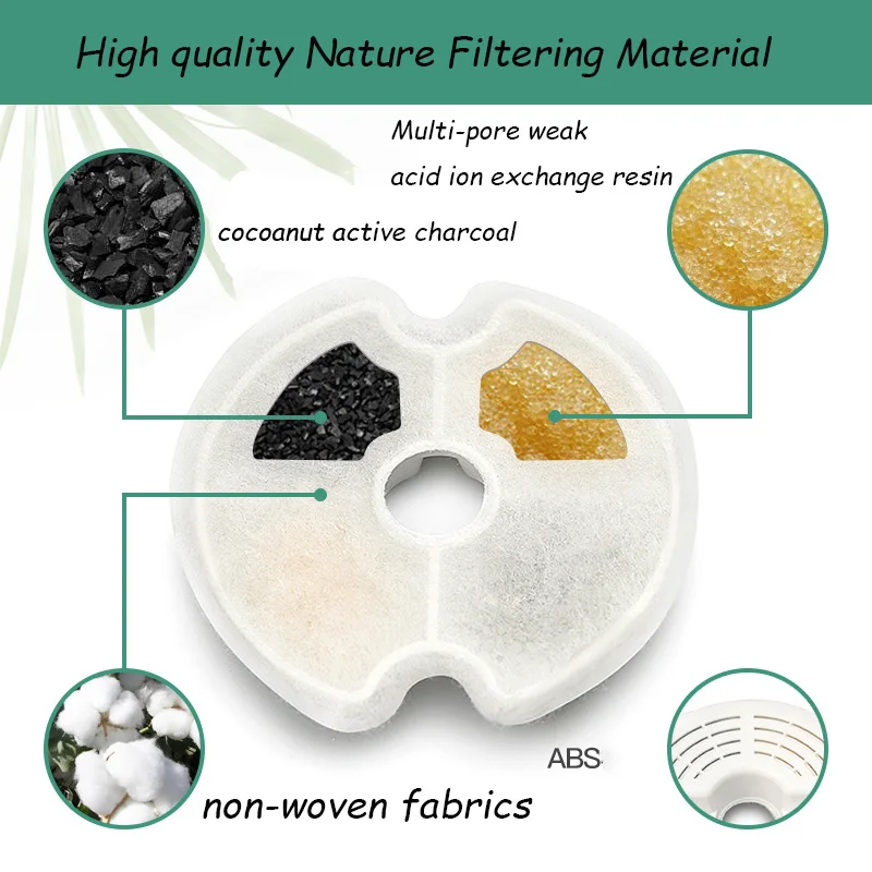 Stainless Steel Cat Water Fountain Replacement Filters