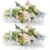 Cylinder Clear Acrylic Flower Vase Leak-Proof Transparent Flower Arrangement Bottle Simple Creative Hydroponic Flower Pot 1