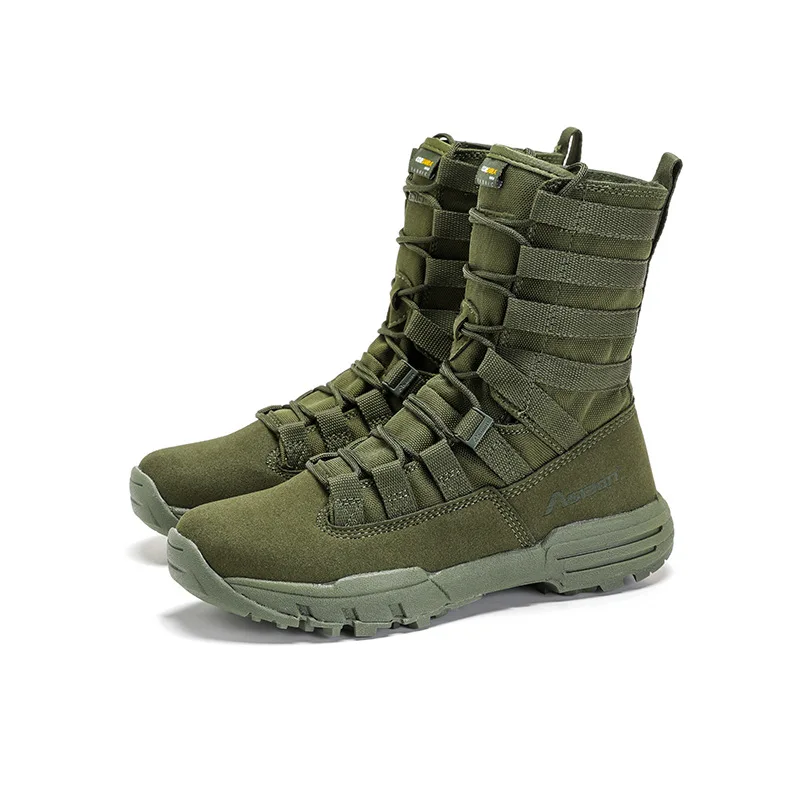 Hiking Sport Shoes Ankle Men Sneakers Men Army Boots Outdoor Boots Men's Military Desert Waterproof Work Safety Shoes
