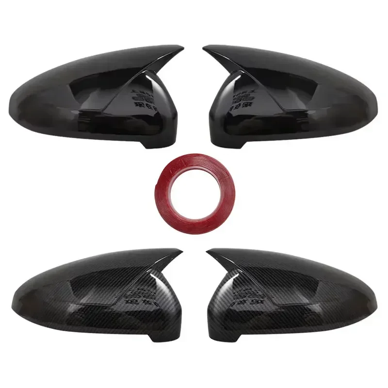 아우디 A4 A5 B9 2017 2018 2019 2020 2021-2023 블랙 사이드 윙 미러 캡 올로드 콰트로 교체용 미러 커버 쉘 뚜껑