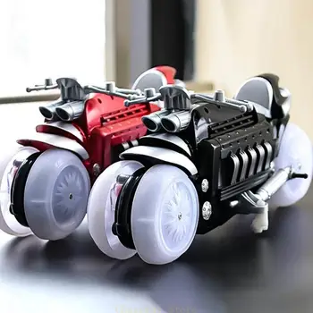 E7CE Upgraded Remote Control Motorcycle High Speed Stunt RC Motorcycle 360° Rotating Motorcycle Birthday Present Gift 1
