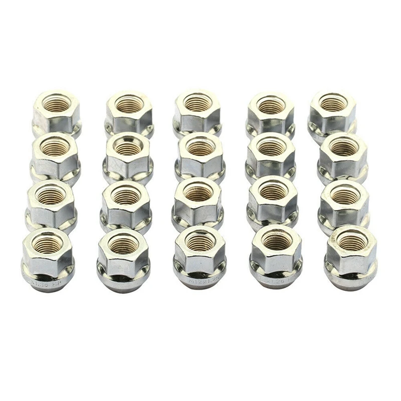 32PCS Bulge Acorn 9/16 18 Lug Nuts Open End for 2003 2018 Dodge Ram
