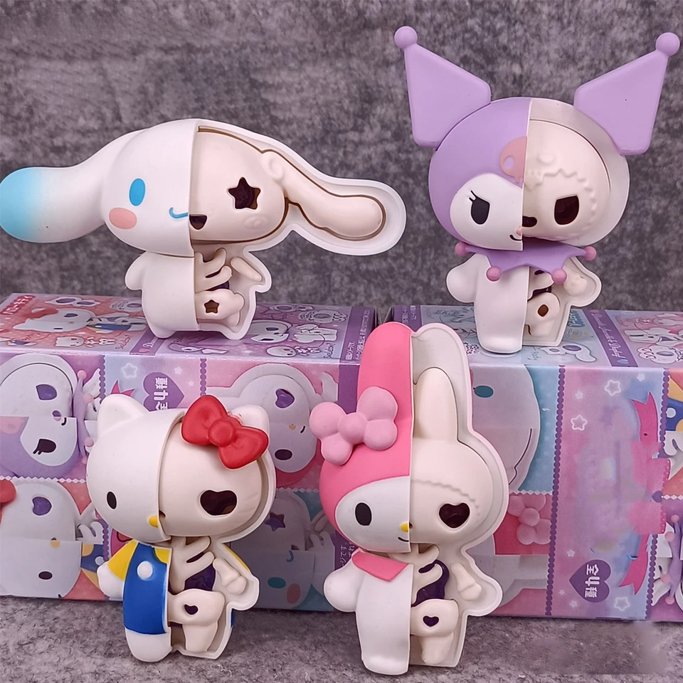 Sanrio Anime Hello Kitty Cinnamoroll My Melody Kuromi Half