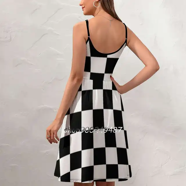 Chequered Flag Leggings-checkered Racing Car Winner Jeggings Evening Party  Dresses Midi Sexy Dress Female Sweet One Piece Dress - Dresses - AliExpress