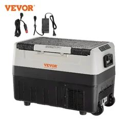 VEVOR 35L 45L 55L Car Refrigerator Mini Fridge Freezer Portable Compressor Cooler Ice Box Keep Cool for Camping Travelling