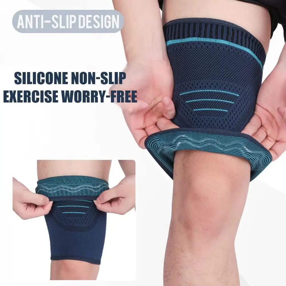 New Nylon Thigh Protection Sleeve Elastic Compression Leg Support Anti-Chafing Muscle Brace Men Women