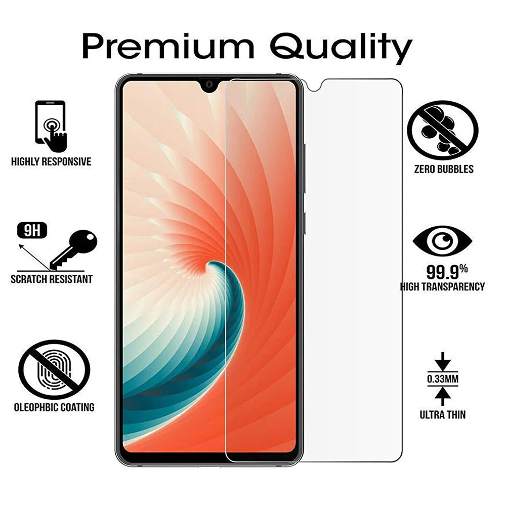 Premium HD Tempered Glass Explosion-Proof Screen Protector - 1 or 2 Pack