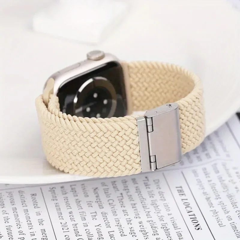 Braided Nylon Elastic Solo Loop Bracelet