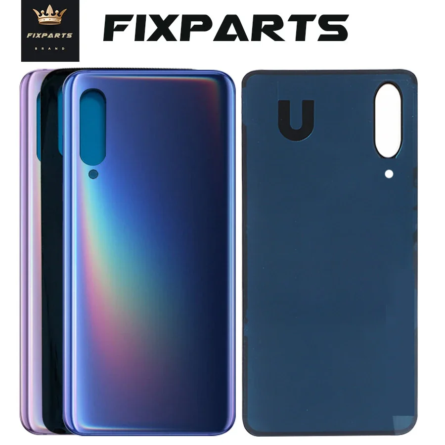New For Xiaomi Mi 9 Back Battery Cover Rear Door Housing Case Glass