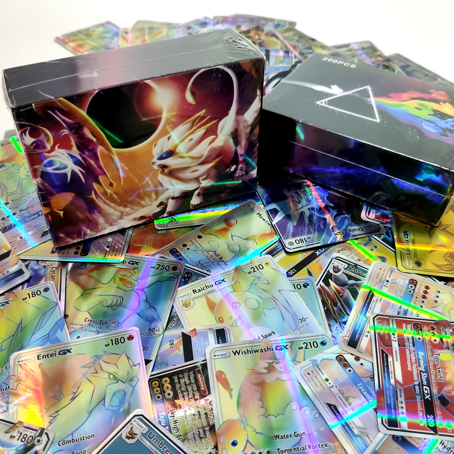 Pokemon Shining Card Apresentando VMAX, Ouro, Prata,