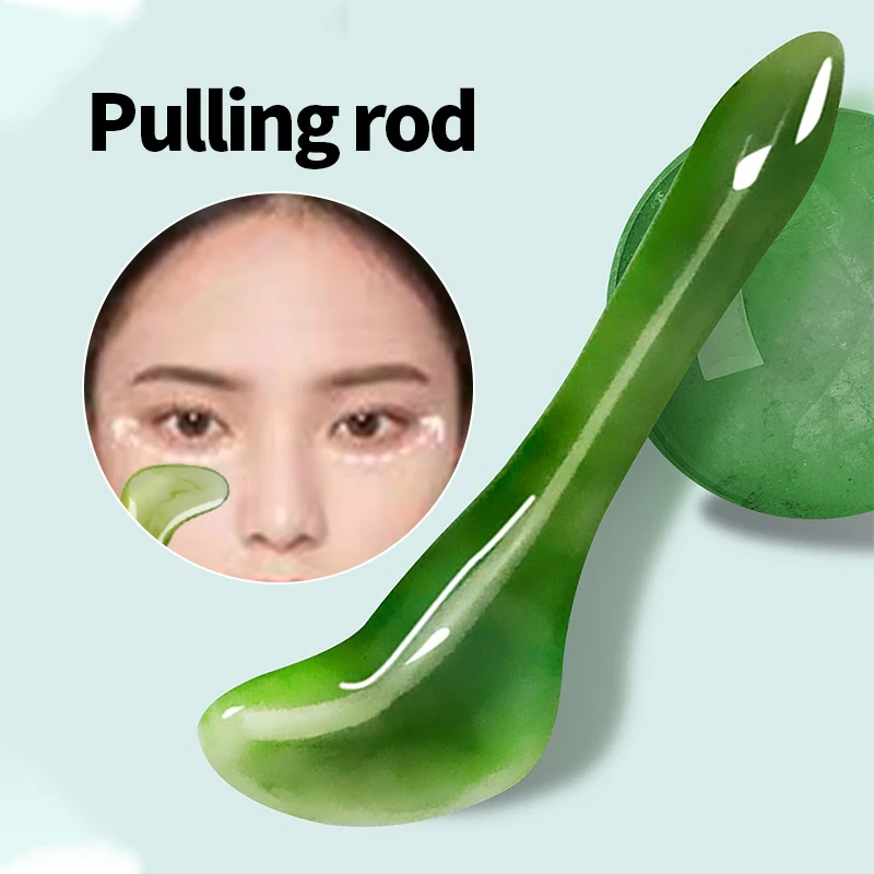 

Face Gua Sha Scraping Massager Natural Resin Jade Stone Guasha Tool Acupoint Massage Board Facial Lift Body Care Beauty Stick