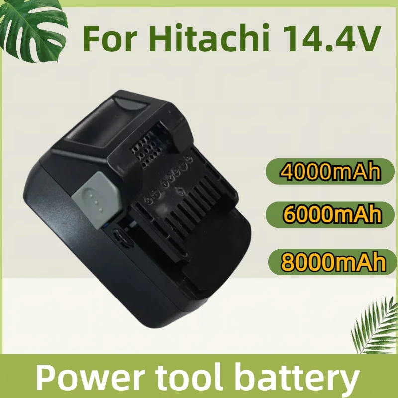 

For Hitachi 14.4V 4.0/6.0/8.0Ah Battery Rechargeable Tool BSL1430 CJ14DSL BSL1440 CR14DSL BSL1415 DDS14DSL