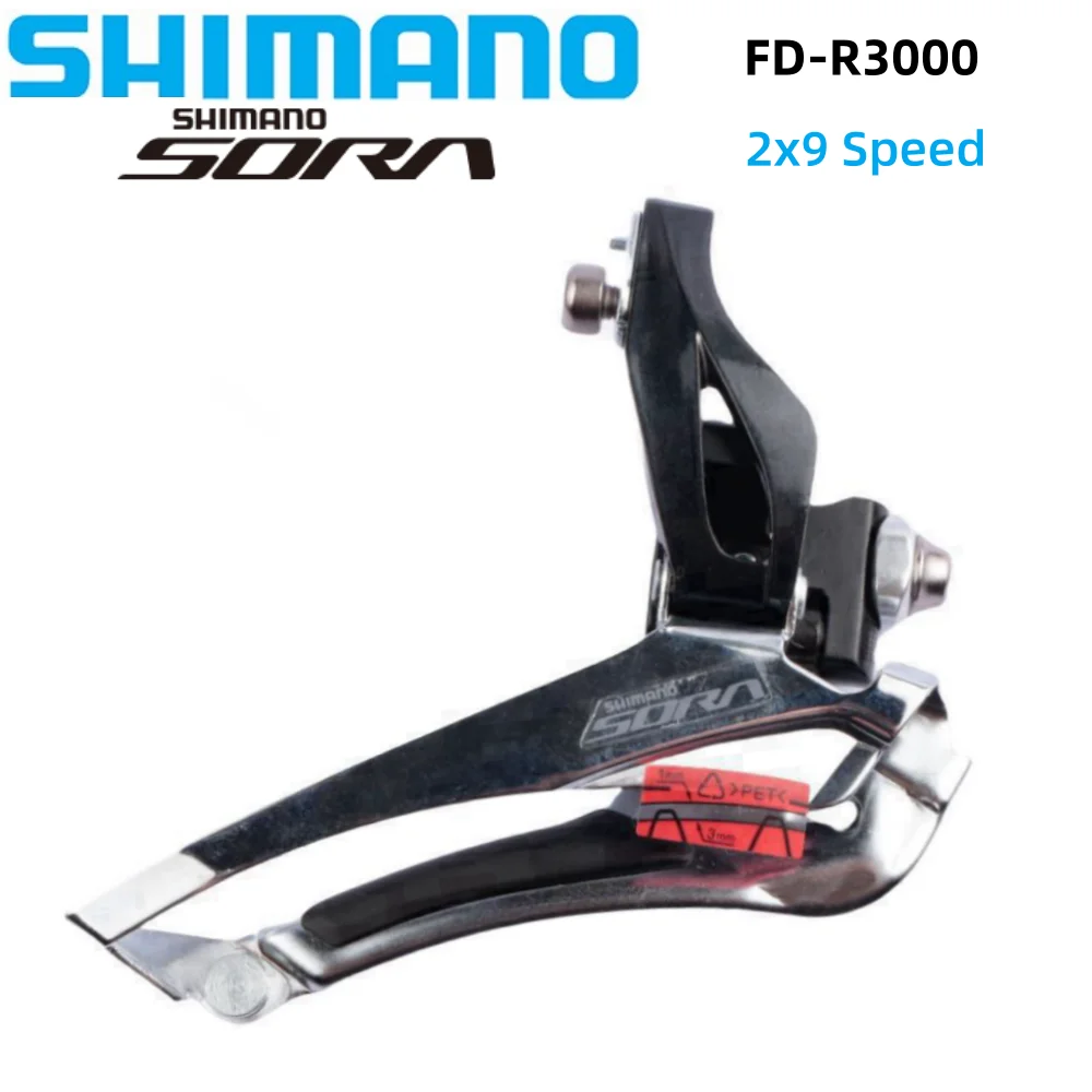 SHIMANO SORA R3000 Series Front Derailleur Braze on 2x9 Speed FD