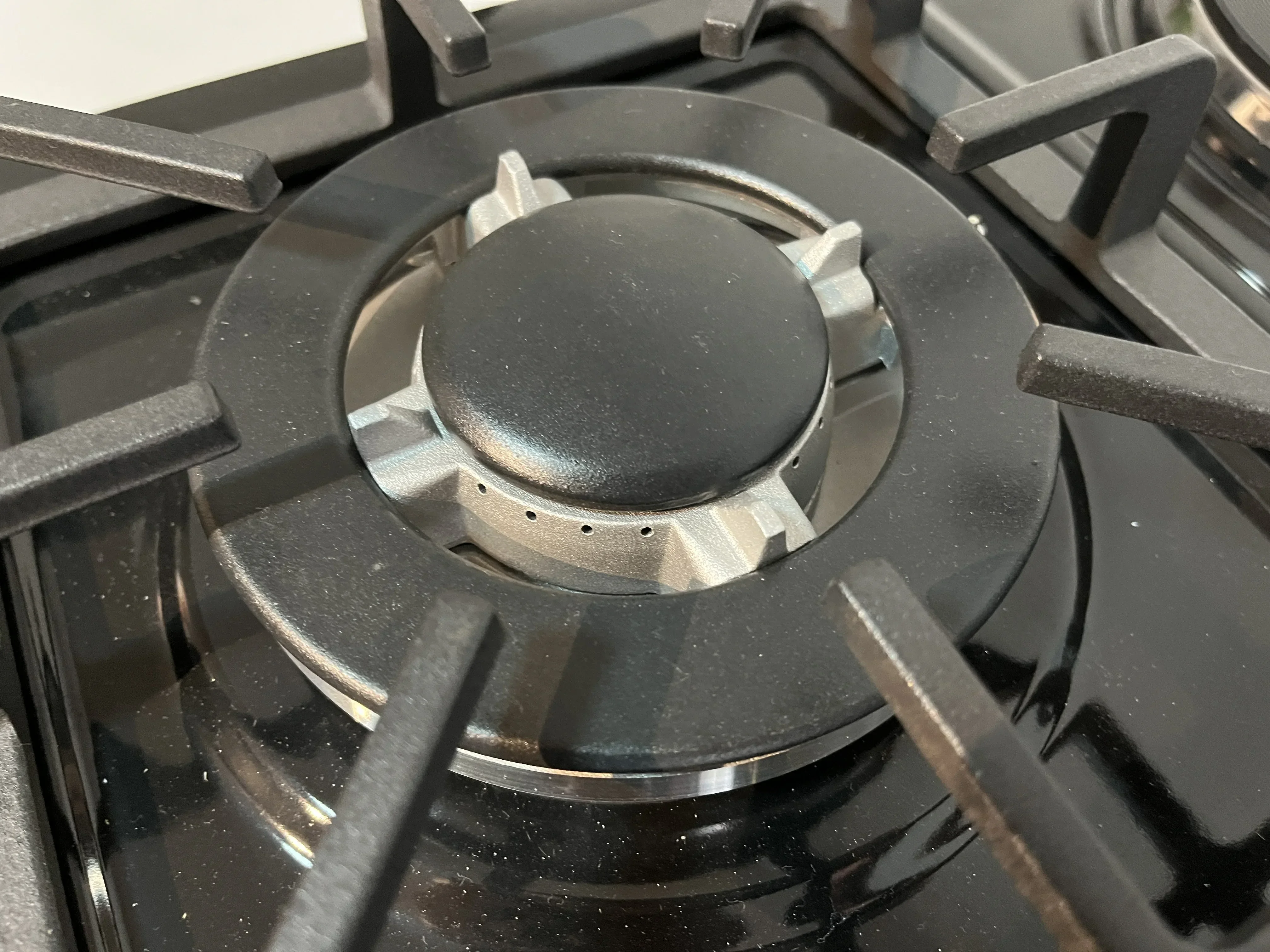 Black 4 Burner Gas And Electric Gas Cooktop Ceramic Plate Cooking Hob Best Welcome Stove Appliance