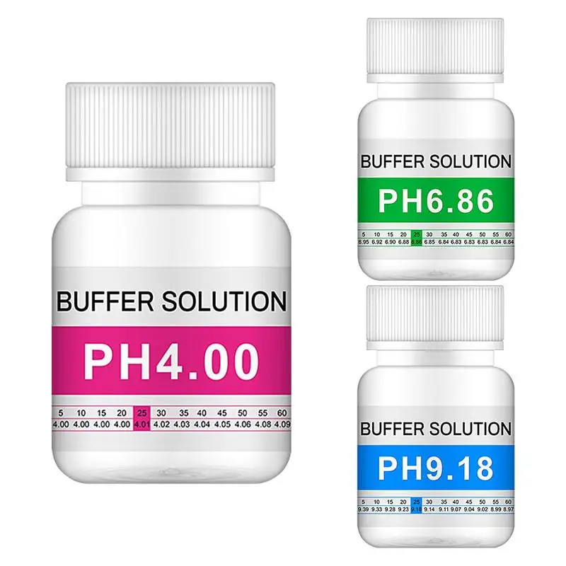 

50ml bottle Professional PH Pen Measuring Accuracy Calibration Solution PH Buffer PH Meter Standard Buffer Reusable