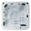 CE Approved Balboa System US Acrylic Massage Spa Tub 5 Person Whirlpool Outdoor Spa Deluxe Garden Hot Tub With 2 Lounger 2