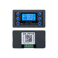 ZK-PP1K Dual Mode Signal Generator LCD PWM Adjustable Square Wave Generator Pulse Frequency Duty Cycle Adjustable Module 1