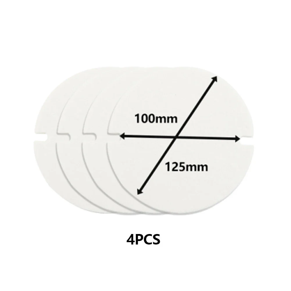 Fiber Paper Stove Pipe Seal 125/155MM Furnace Tube Heat Resistant Home Supplise Seal For Stove Pipe Flaps 2/4pcs 2mm