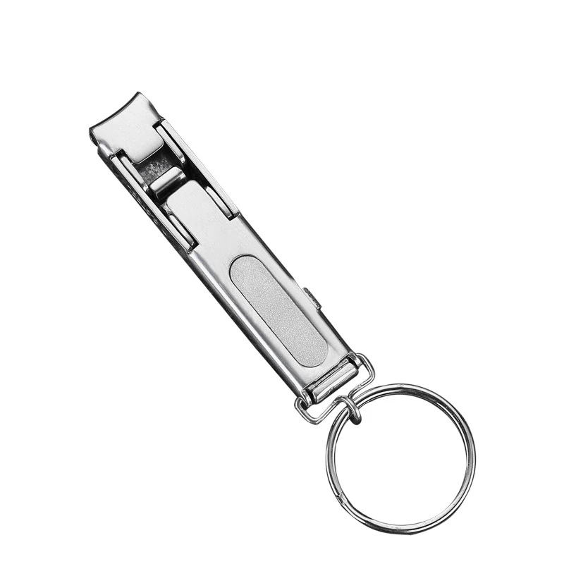 Nail Clipper 1PC Foldable 0.5cm Ultra-thin Portable Stainless Steel Nail Toe Cutter Trimmer Scissor Manicure Pedicure Tool