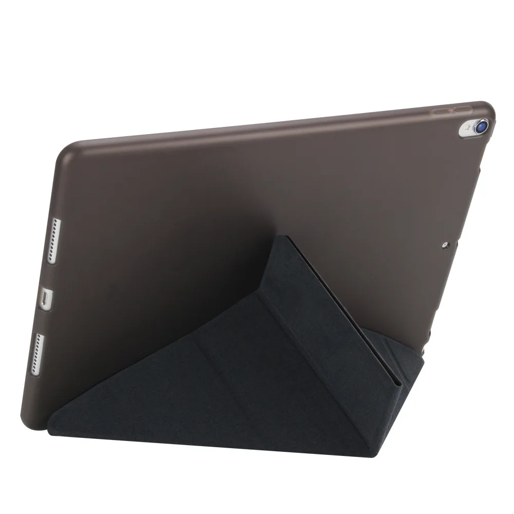 para Ipad Pro 10.5 Case Couro do Plutônio Capa Inteligente para Ipad ar Cases2023 Tpu Case Macio para Ipad Pro 10.5 A1701 A1709 A2152 A2123 - Imagem 5