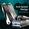 Foldable Portable Stainless Steel Nail Toe Cutter Trimmer Scissor Anti-nail Splash Bevel Cut Design Manicure Pedicure Tools 1