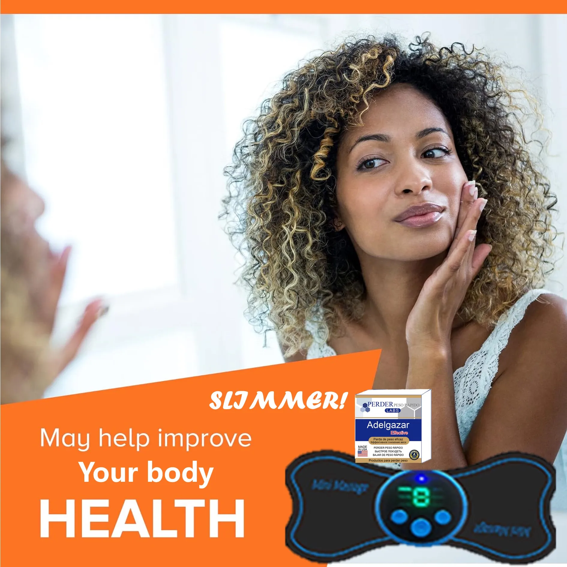 A thin and charming body