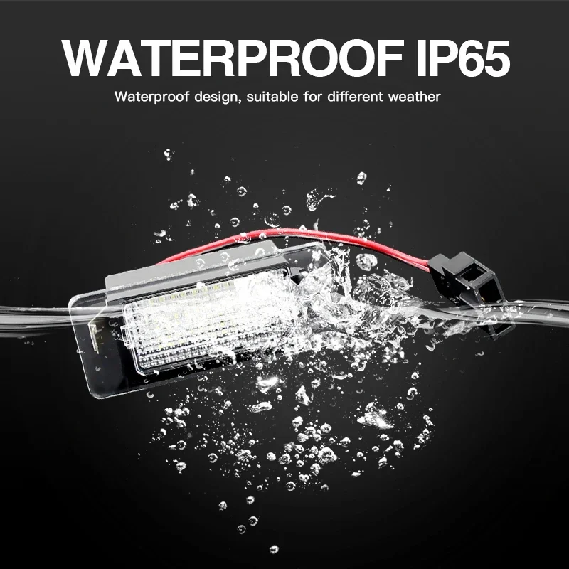 Enhanced LED License Plate Lights