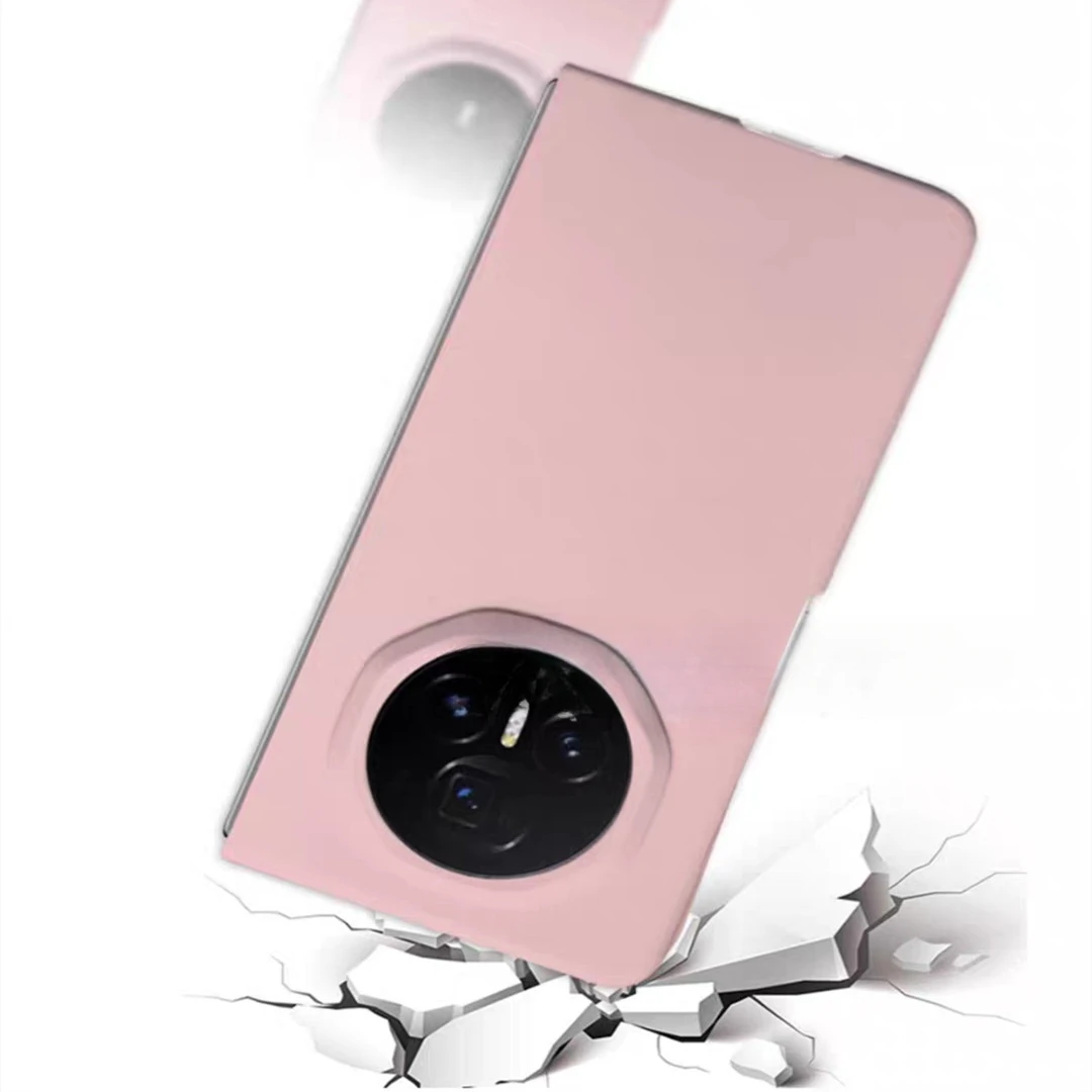 Silky Soft Touch Liquid Silicone Matte Folding Case - Anti-Fingerprint Armor Cover