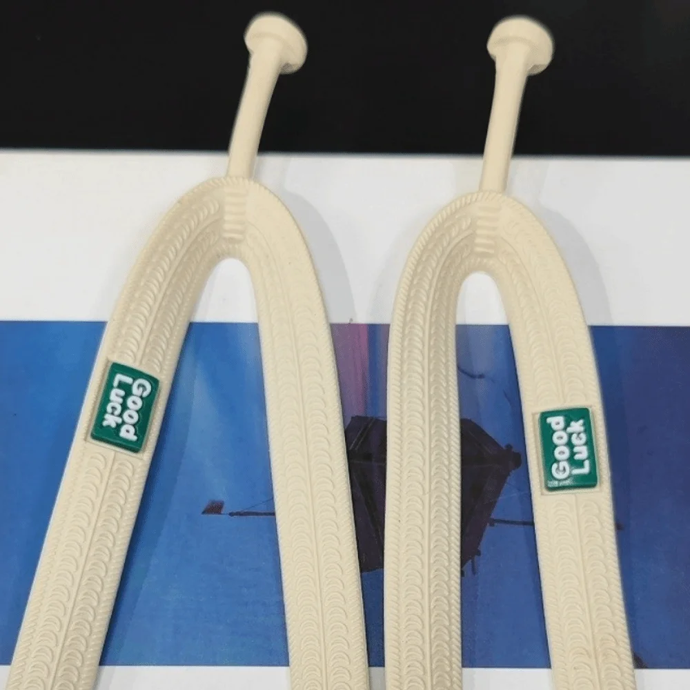 Dreipunkt-Slip-On-Sandalen-Zubehör: Anti-Verlust- und Anti-Rutsch-Schuhbänder, strapazierfähige PVC-Flip-Flop-Reparaturriemen, Schuhbänder – Detail 6