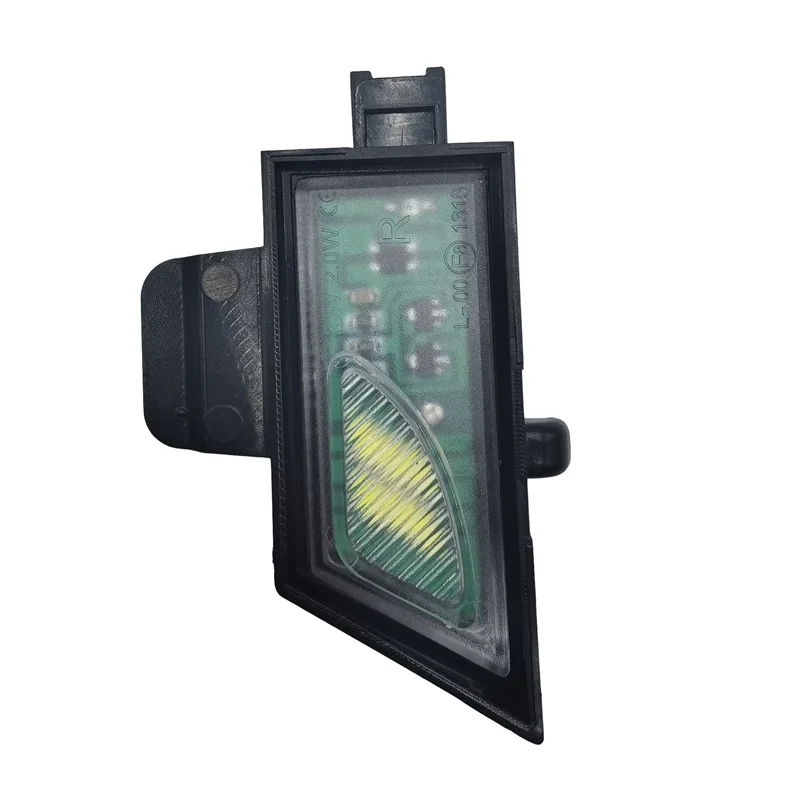 White LED Puddle Lights - No Error, Canbus-Compatible, Pack of 2