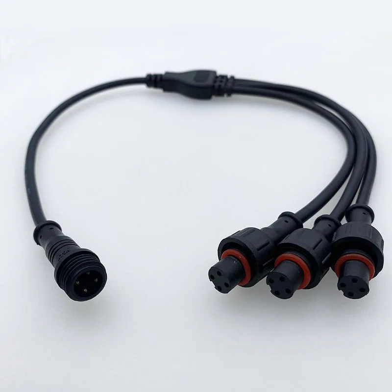 BoHong 2pcs Cavo Divisore Striscia LED RGBW 1 A 4 Cavo Splitter LED Connettore Angolare Nastro - Foto 13