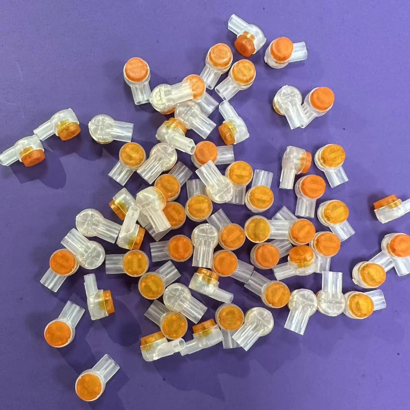 CORNING-K2 Connector Grease Filling Butt Wire Line Terminal for Telephone Network Connection, Quality Assurance, 100PCs